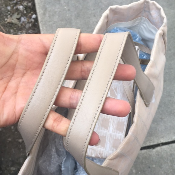 Authentic Chanel Travel Line Tote in good condition with pouch - Picture 7 of 15